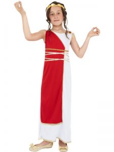 Dětský kostým - římská dívka - L