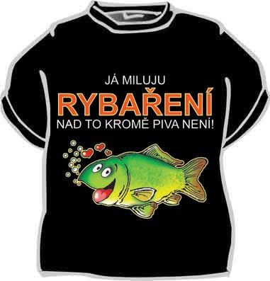 Tričko - Já miluju rybaření... - XL (18-G) Divja.cz