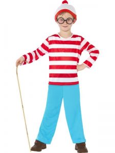 Dětský kostým - Wheres Wally? - S (86-B)