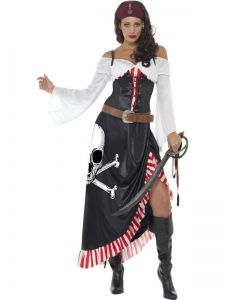Kostým - Smyslná pirátka - M (88-C)