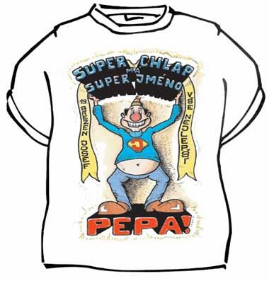 Tričko - Super chlap má super jméno - Pepa! - XL (18-G) Divja.cz