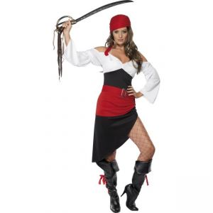 Kostým - Sexy pirátská dívka - S (87-C)