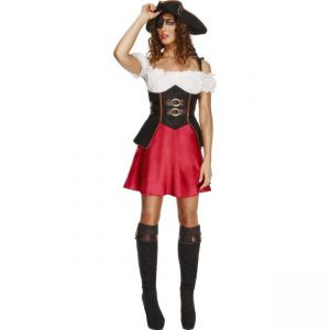 Kostým - Sexy pirátka svůdnice - S (87-C)