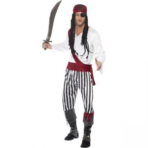 Kostým - Pirát pruhovaný - L (106) Smiffys.com