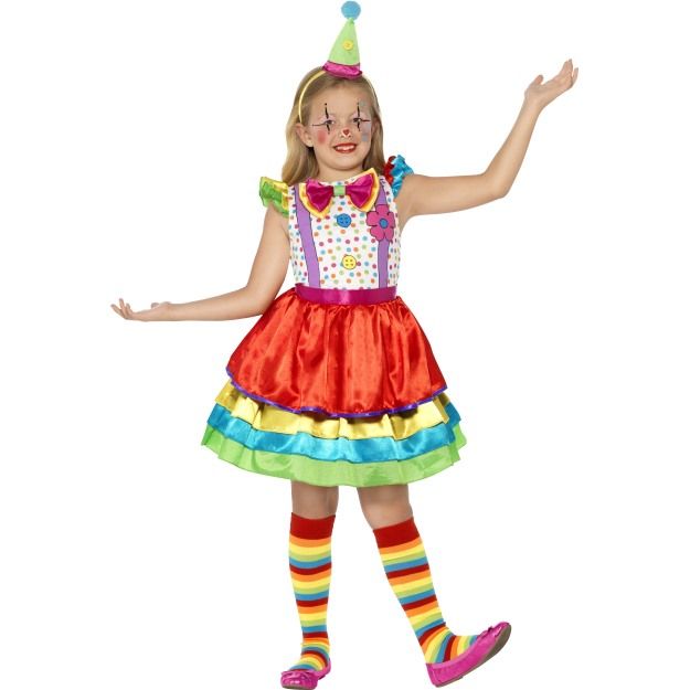 Dětský kostým - Klaunice - M (85-C) Smiffys.com