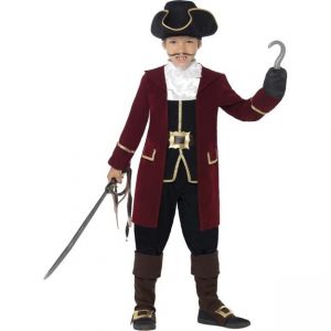 Dětský kostým - Pirátský kapitán - M (86-D)
