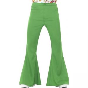 Kalhoty - Hipís - zelené - XL (105)