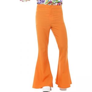 Kalhoty - Hipís - oranžové - L (103)