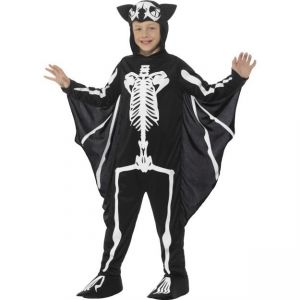 Dětský kostým - Kostra netopýra - M (86-C)