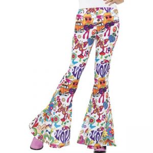 Kalhoty - Hipís, dámské - barevné - M (88-D)