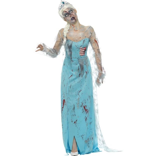 Kostým - Zombie Ledová Královna - L (98) Smiffys.com
