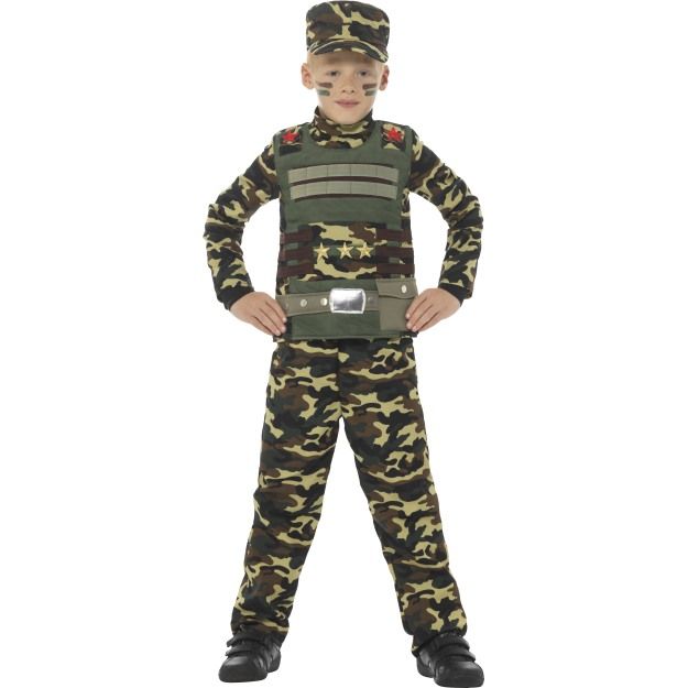 Dětský kostým - Voják L (86-E) Smiffys