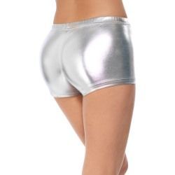 Sexy prádlo - Šortky stříbrné - L (33-C)