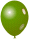 Balónek nafukovací - zelený - 10 ks(12C)