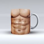 Hrnek - torzo muž tvůj šálek kávy (73-C) Divja
