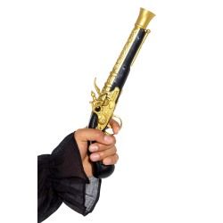 Pirátská pistole - černá, 30 cm - (66) Smiffys.com