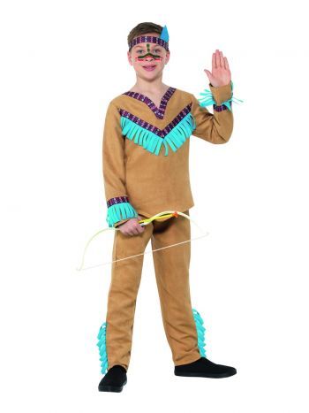 Dětský kostým - Rodilý Američan - S Smiffys.com