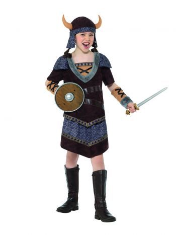 Dětský kostým - Vikingská dívka - L (85) Smiffys.com