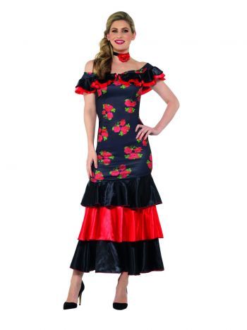 Kostým - Flamenco - žena - M(88-E) Smiffys.com