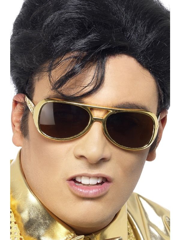 Brýle - Elvis zlaté (48-B) Smiffys.com