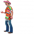 Kostým - Mexičan - poncho (84-C) Smiffys.com
