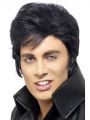 Paruka Elvis černá (1-C)
