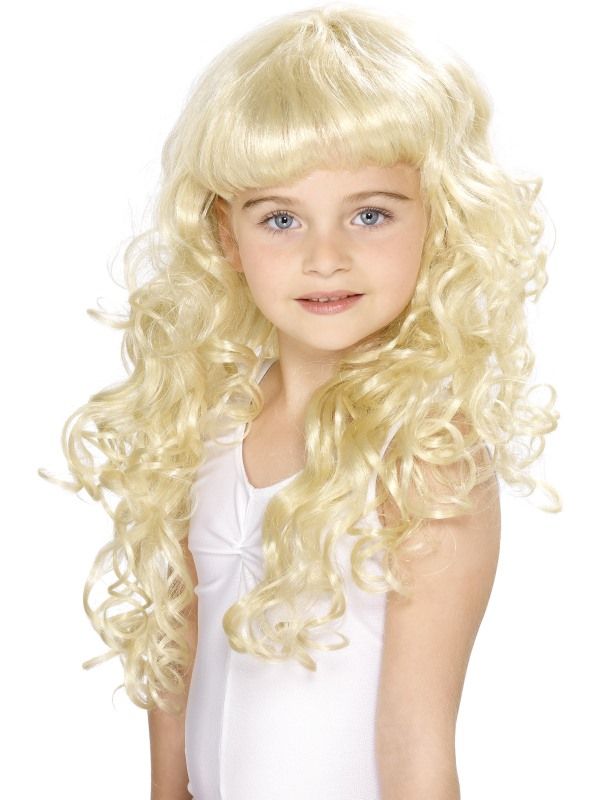 Dětská paruka - Princezna - blond (4-H) Smiffys.com