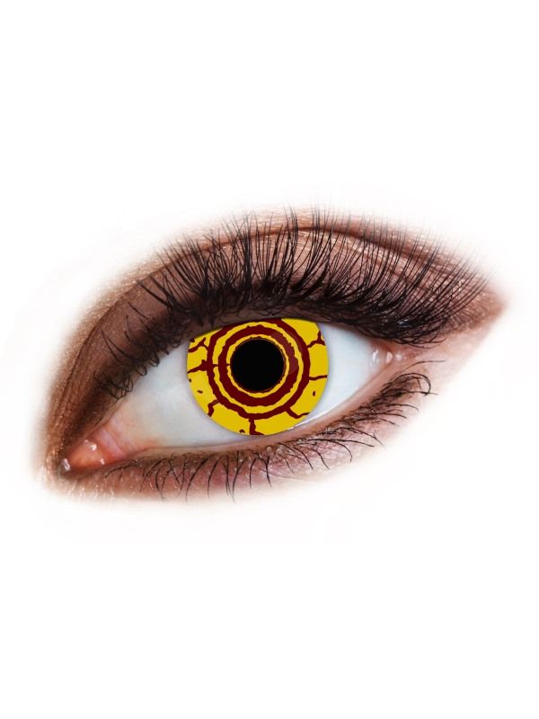 Oční čočky - Virus - 1 denní (74D) Smiffys.com
