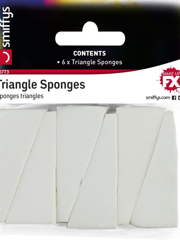 Houbičky - trojúhelníkové, 6 ks (15-A) Smiffys.com