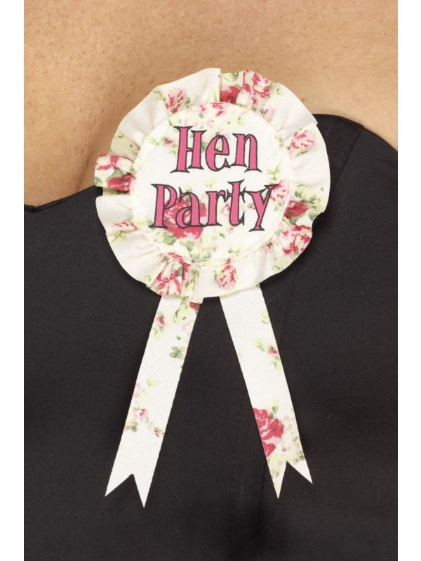 Odznak - Hen party - květinový (22-H) Smiffys.com