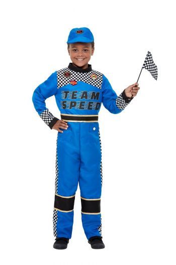 Dětský kostým - závodník - M (86-C) Smiffys.com