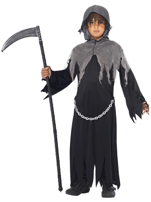 Dětský kostým - Grim reaper - trhan - T (57) Smiffys.com