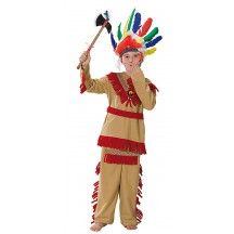 Dětský kostým - Indián - L (86) Dreck