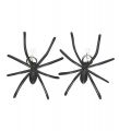 Naušnice - pavouk černé (15-A)