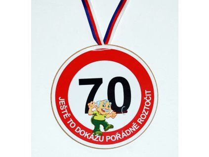 Medaile - 70 pro muže (74) Jirka
