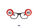 Brýle dopravní značka - 40  (69)