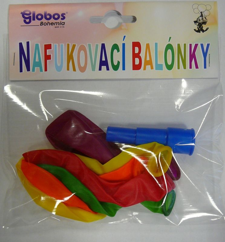 Sada balónků neon - 5ks Globos.cz