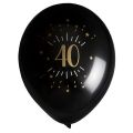 Balónek nafukovací - 40  - 8 ks (12-H)