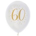 Balónek nafukovací - 60 (12-H) - 8 ks bílý