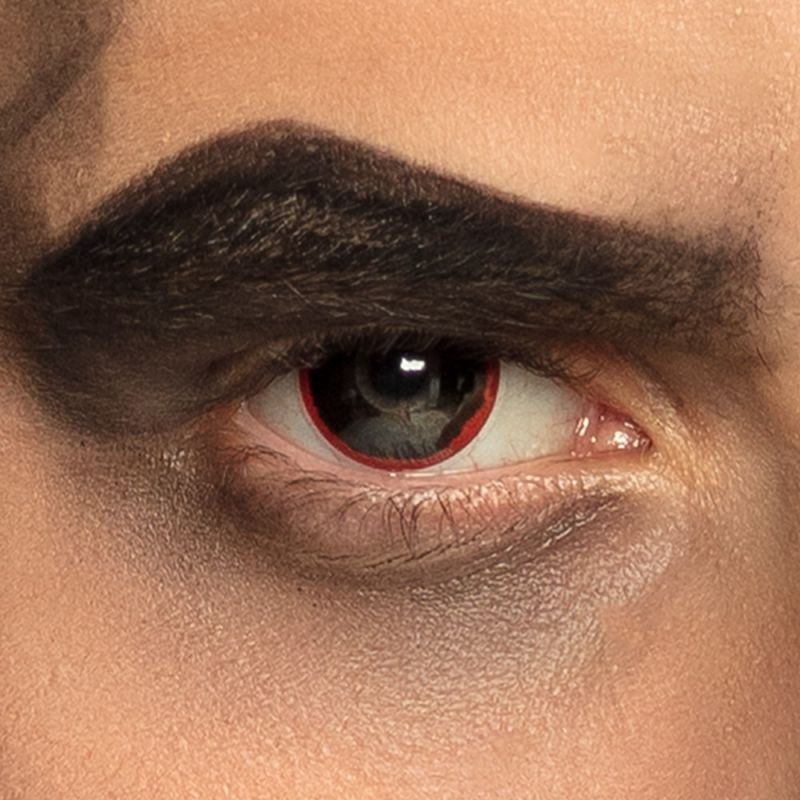 Oční čočky - Démon - červenočerné (74D)