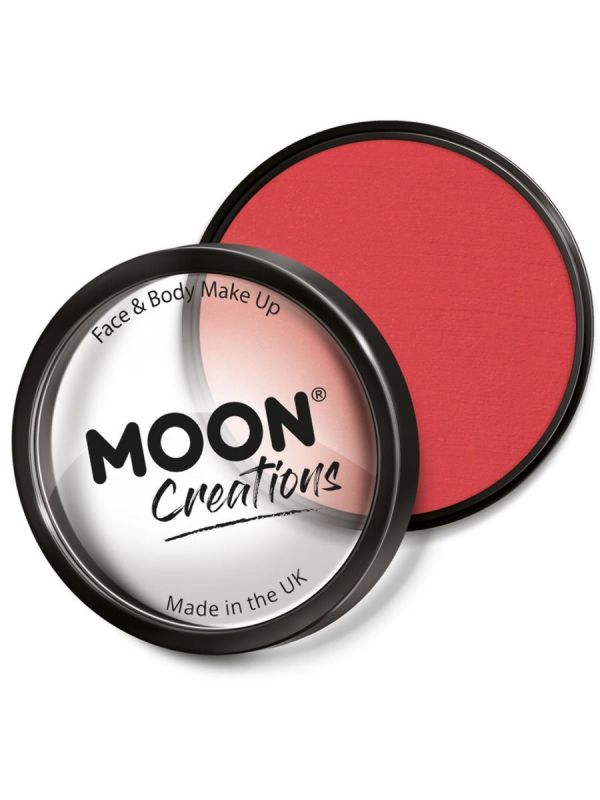 Líčidlo - Moon Creations Pro Face Paint - zářivě červené 36g