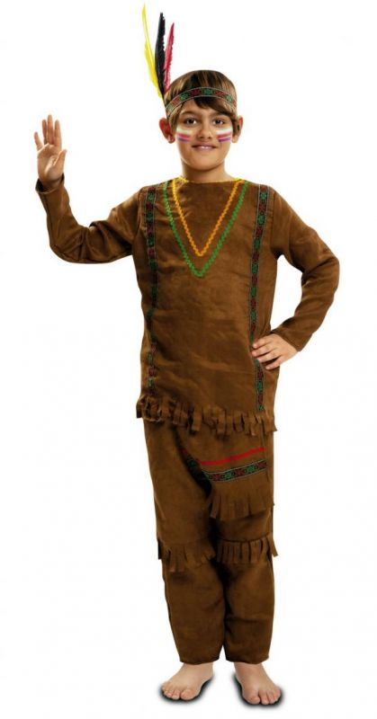 Dětký kostým - Indián - S (86-B)