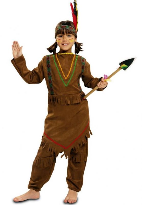 Dětský kostým - Indiánka - S (85-B)
