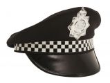 Čepice - Policajt - černobílá stuha (19-C)
