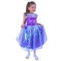 Dětský kostým - princezna fialová -M (85-C)