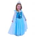 Dětský kostým - Sněhová princezna - S (85-B)