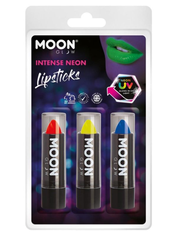 Rtěnky - Moon Glow Intense Neon UV - 3 ks