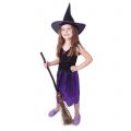 Dětský kostým - čarodějnice - S (85-B)