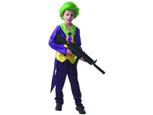 Dětský kostým - Šílený klaun - M (86-D)