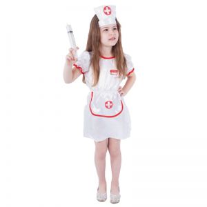 Dětské kostýmy pro doktory a sestřičky.